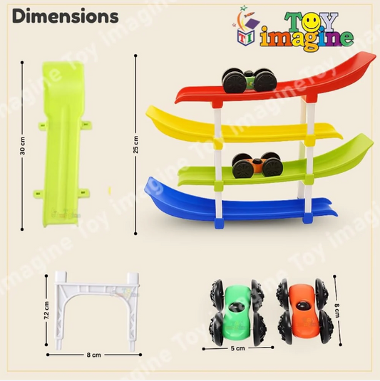 Ramp Racer , Multi level Ramp Racing Car Toy Set