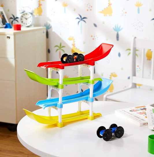 Ramp Racer , Multi level Ramp Racing Car Toy Set